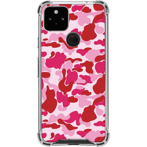 Pink Street Camo Pixel Cases